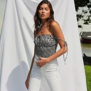 Free people Bardot bodysuit